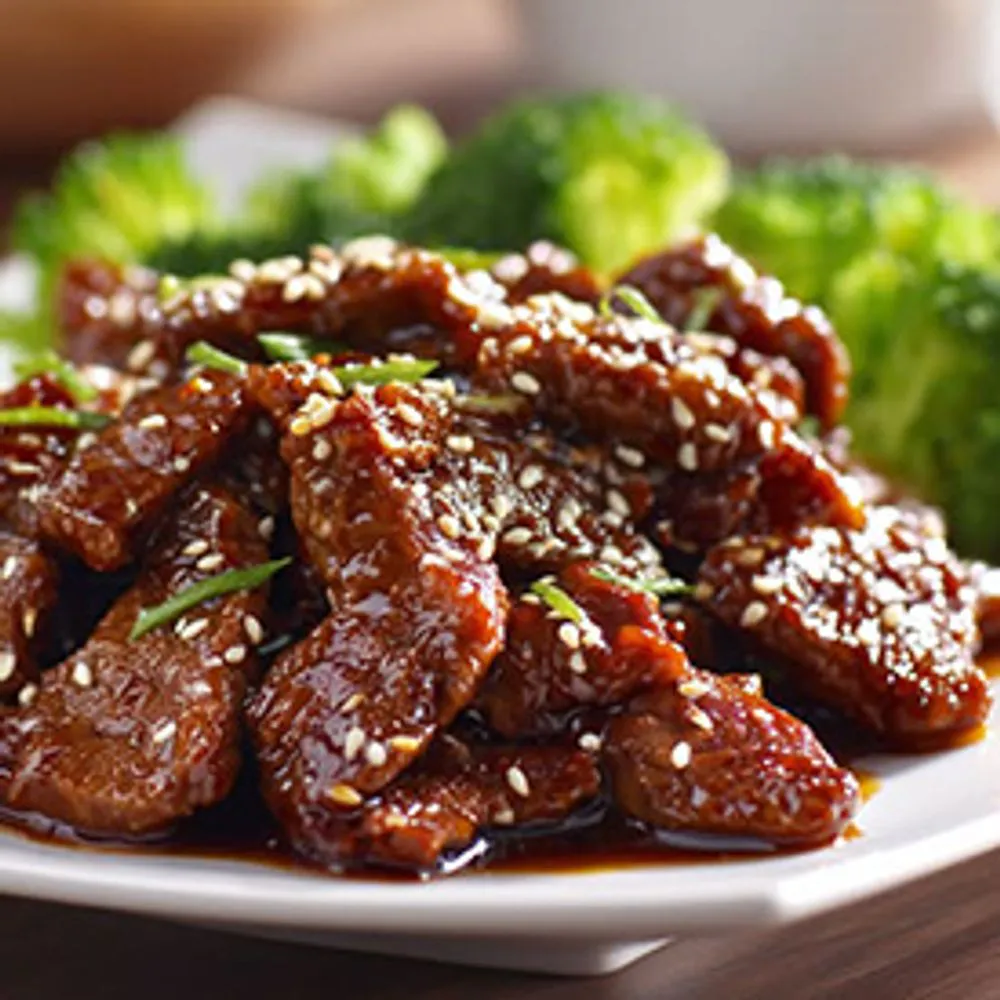 Sesame Beef at Red Chilli Noodle Star, Asian Restaurant in Riverside